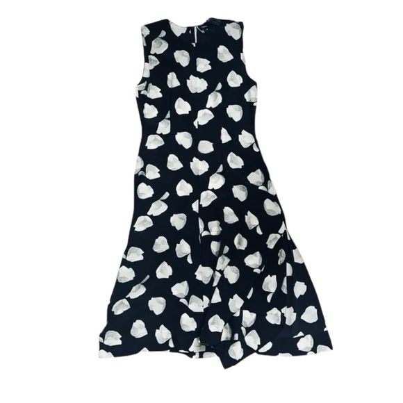 Theory Women’s Nophella B Harper-Print Size 10 Floral Silk Dress - Picture 4 of 5